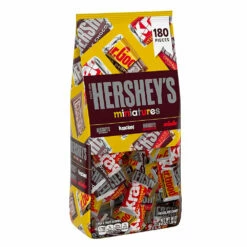 Hershey's Miniatures Chocolate Bars Assortment: 56-Ounce Bag -US Model Figures Sales hershey s miniatures chocolate bars assortment 56 ounce bag candy warehouse 2