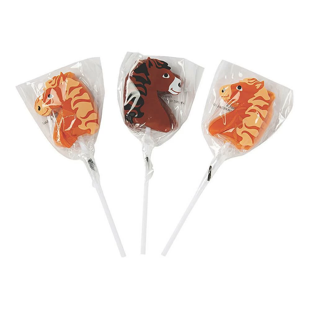 Horse Shaped Lollipops: 12-Piece Box 1 Horse Shaped Lollipops: 12-Piece Box