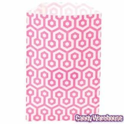 Hot Pink Honeycomb Candy Bags: 25-Piece Pack -US Model Figures Sales hot pink honeycomb candy bags 25 piece pack candy warehouse 4