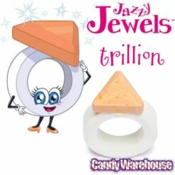 Jazzy Jewels Candy Rings: 30-Piece Bag -US Model Figures Sales jazzy jewels candy rings 30 piece bag candy warehouse 5