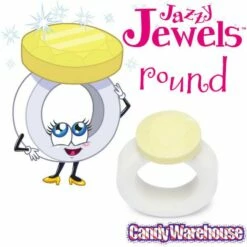 Jazzy Jewels Candy Rings: 30-Piece Bag -US Model Figures Sales jazzy jewels candy rings 30 piece bag candy warehouse 7