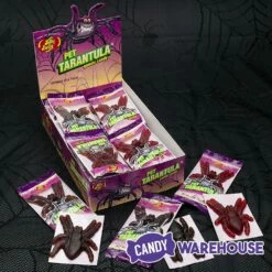 Jelly Belly Big Gummy Tarantula Spiders Candy Packs: 24-Piece Box -US Model Figures Sales jelly belly big gummy tarantula spiders candy packs 24 piece box candy warehouse 4 6600fdc9 44da 4e69 b1a8 58721f579a14