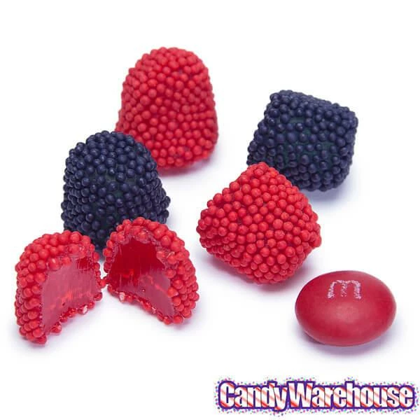 Jelly Belly Blueberry & Strawberry Gumdrops Candy: 10LB Case 2 Jelly Belly Blueberry & Strawberry Gumdrops Candy: 10LB Case - Image 2
