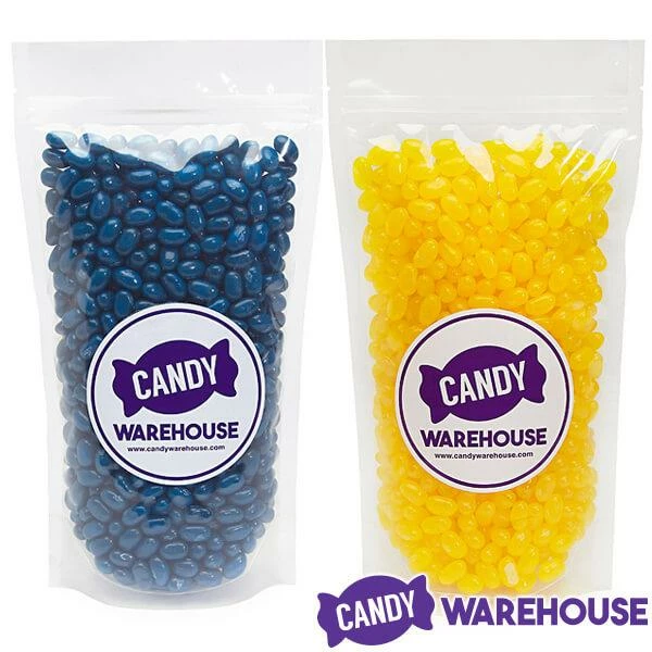 Jelly Belly Color Combo - Blue And Yellow Blend: 4LB Box 2 Jelly Belly Color Combo - Blue And Yellow Blend: 4LB Box - Image 2