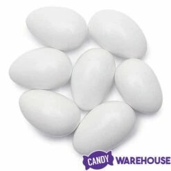 Jordan Almonds - White: 16-Ounce Bag -US Model Figures Sales jordan almonds white 16 ounce bag candy warehouse 3