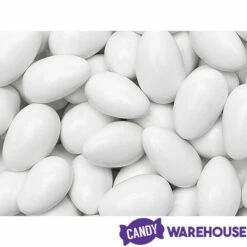 Jordan Almonds - White: 16-Ounce Bag -US Model Figures Sales jordan almonds white 16 ounce bag candy warehouse 4