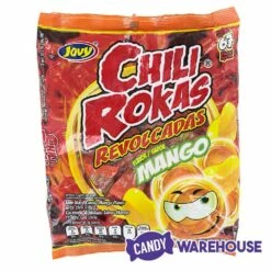 Jovy Chili Rokas Revolcadas Hard Candy - Mango: 65-Piece Bag -US Model Figures Sales jovy chili rokas revolcadas hard candy mango 65 piece bag candy warehouse 4