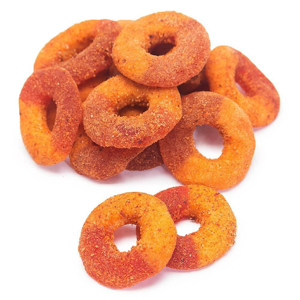 Jovy Crazy Gummy Rings Chamoy Candy - Watermelon: 5LB Bag 1 Jovy Crazy Gummy Rings Chamoy Candy - Watermelon: 5LB Bag