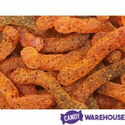 Jovy Crazy Gummy Worms Revolcado Chamoy Candy: 5LB Bag -US Model Figures Sales jovy crazy gummy worms revolcado chamoy candy 5lb bag candy warehouse 4