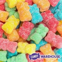 Jovy Neon Sugar Sanded Gummy Bears: 5LB Bag 5 Jovy Neon Sugar Sanded Gummy Bears: 5LB Bag -US Model Figures Sales jovy neon sugar sanded gummy bears 5lb bag candy warehouse 3