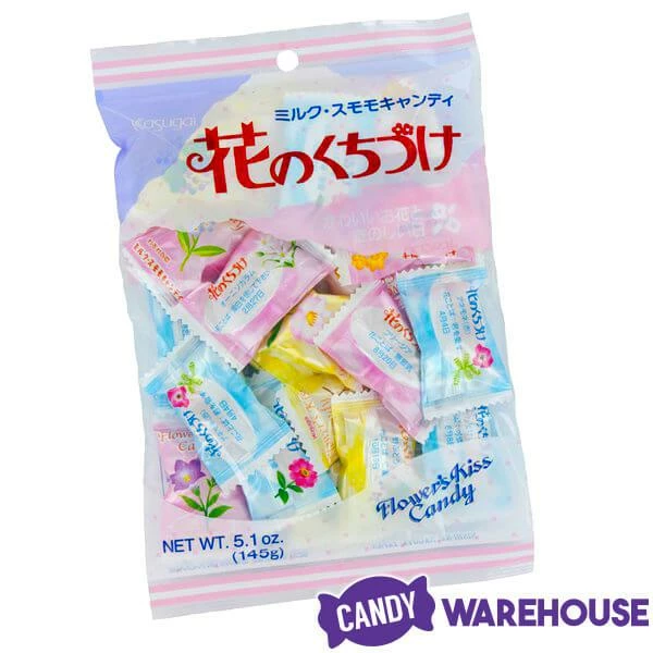 Kasugai Flower Kiss Hard Candy: 20-Piece Bag 2 Kasugai Flower Kiss Hard Candy: 20-Piece Bag - Image 2