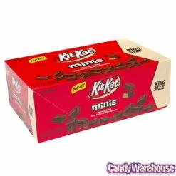 Kit Kat Minis King Size Packs: 12-Piece Box 7 Kit Kat Minis King Size Packs: 12-Piece Box -US Model Figures Sales kit kat minis king size packs 12 piece box candy warehouse 4