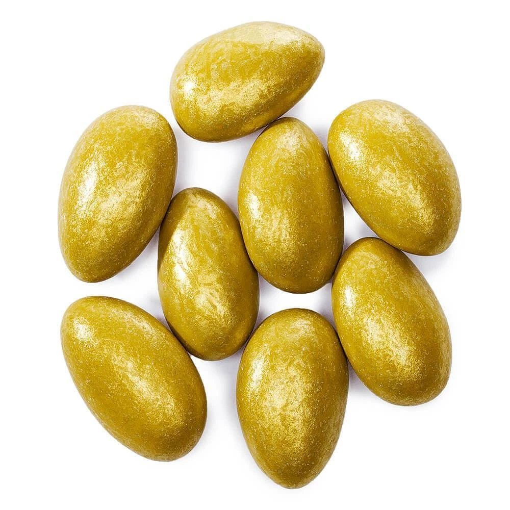 Koppers Gold Lustrous French Almonds: 5LB Bag 1 Koppers Gold Lustrous French Almonds: 5LB Bag