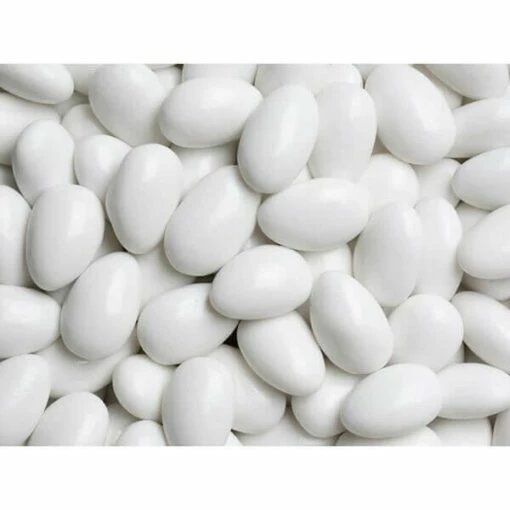 Koppers Super Fine Jordan Almonds - White: 5LB Bag -US Model Figures Sales koppers super fine jordan almonds white 5lb bag candy warehouse 1