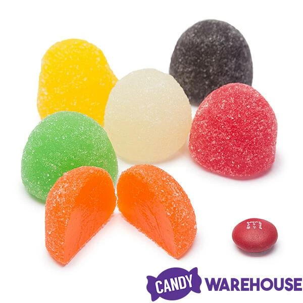 Large Gumdrops Candy: 24-Ounce Tub 2 Large Gumdrops Candy: 24-Ounce Tub - Image 2