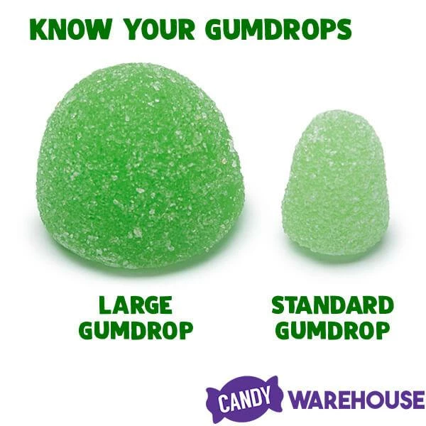 Large Gumdrops Candy: 24-Ounce Tub 4 Large Gumdrops Candy: 24-Ounce Tub - Image 4