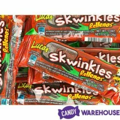Lucas Skwinkles Rellenos Chili Candy Packs: 12-Piece Box -US Model Figures Sales lucas skwinkles rellenos chili candy packs 12 piece box candy warehouse 3