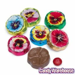 Madelaine Foiled Milk Chocolate Flower Wafers - Pansies: 5LB Bag -US Model Figures Sales madelaine foiled milk chocolate flower wafers pansies 5lb bag candy warehouse 3 e439daf2 6ce7 44d3 b507 a42c2f290112