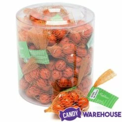 Madelaine Foiled Milk Chocolate Sports Balls 2-Ounce Mesh Bags - Basketball: 24-Piece Tub -US Model Figures Sales madelaine foiled milk chocolate sports balls 2 ounce mesh bags basketball 24 piece tub candy warehouse 4