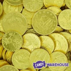 Madelaine Gold Foiled Milk Chocolate Coins 1-Ounce Mesh Bags: 48-Piece Box -US Model Figures Sales madelaine gold foiled milk chocolate coins 1 ounce mesh bags 48 piece box candy warehouse 3