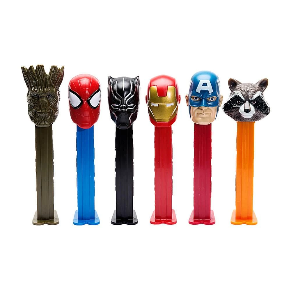 Marvel Avengers PEZ Candy Packs: 12-Piece Display 1 Marvel Avengers PEZ Candy Packs: 12-Piece Display