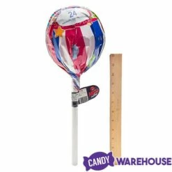 Mega Lollipops Giant Suckers: 6-Piece Display -US Model Figures Sales mega lollipops giant suckers 6 piece display candy warehouse 3