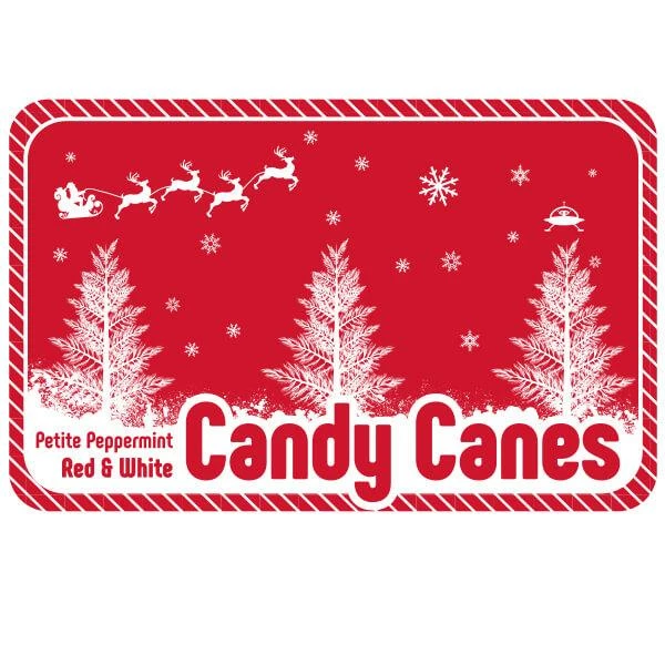 Mini Candy Canes - Red And White: 100-Piece Tub 4 Mini Candy Canes - Red And White: 100-Piece Tub - Image 4