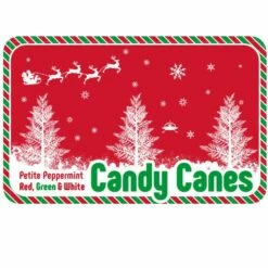Mini Candy Canes - Red, Green, And White: 100-Piece Tub -US Model Figures Sales mini candy canes red green and white 100 piece tub candy warehouse 5
