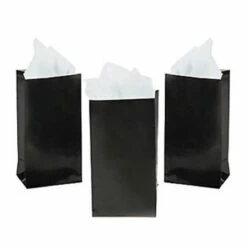 Mini Candy Treat Bags - Black: 24-Piece Bag 7 Mini Candy Treat Bags - Black: 24-Piece Bag -US Model Figures Sales mini candy treat bags black 24 piece bag candy warehouse 4