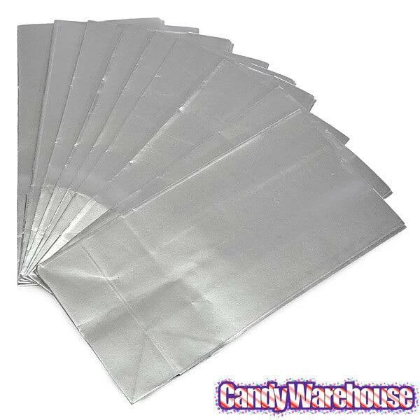 Mini Candy Treat Bags - Silver: 24-Piece Bag 3 Mini Candy Treat Bags - Silver: 24-Piece Bag - Image 3