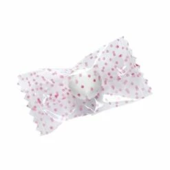 Mint Balls In Pink Dots Wrappers: 1000-Piece Case