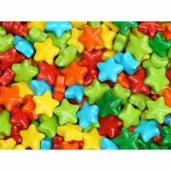 Neon Candy Stars: 2LB Bag