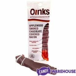 Oinks Applewood Smoked Chocolate Covered Bacon -US Model Figures Sales oinks applewood smoked chocolate covered bacon candy warehouse 3