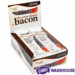 Oinks Applewood Smoked Chocolate Covered Bacon -US Model Figures Sales oinks applewood smoked chocolate covered bacon candy warehouse 4