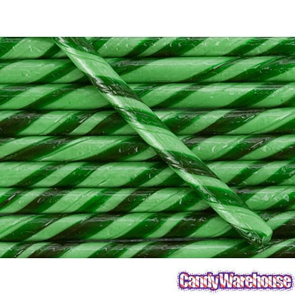 Old Fashioned Hard Candy Sticks - Spearmint: 80-Piece Box 3 Old Fashioned Hard Candy Sticks - Spearmint: 80-Piece Box - Image 3