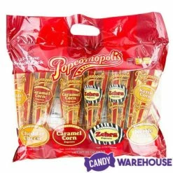 Popcornopolis Mini Cones Assorted Popcorn Packs: 12-Piece Bag -US Model Figures Sales popcornopolis mini cones assorted popcorn packs 12 piece bag candy warehouse 7