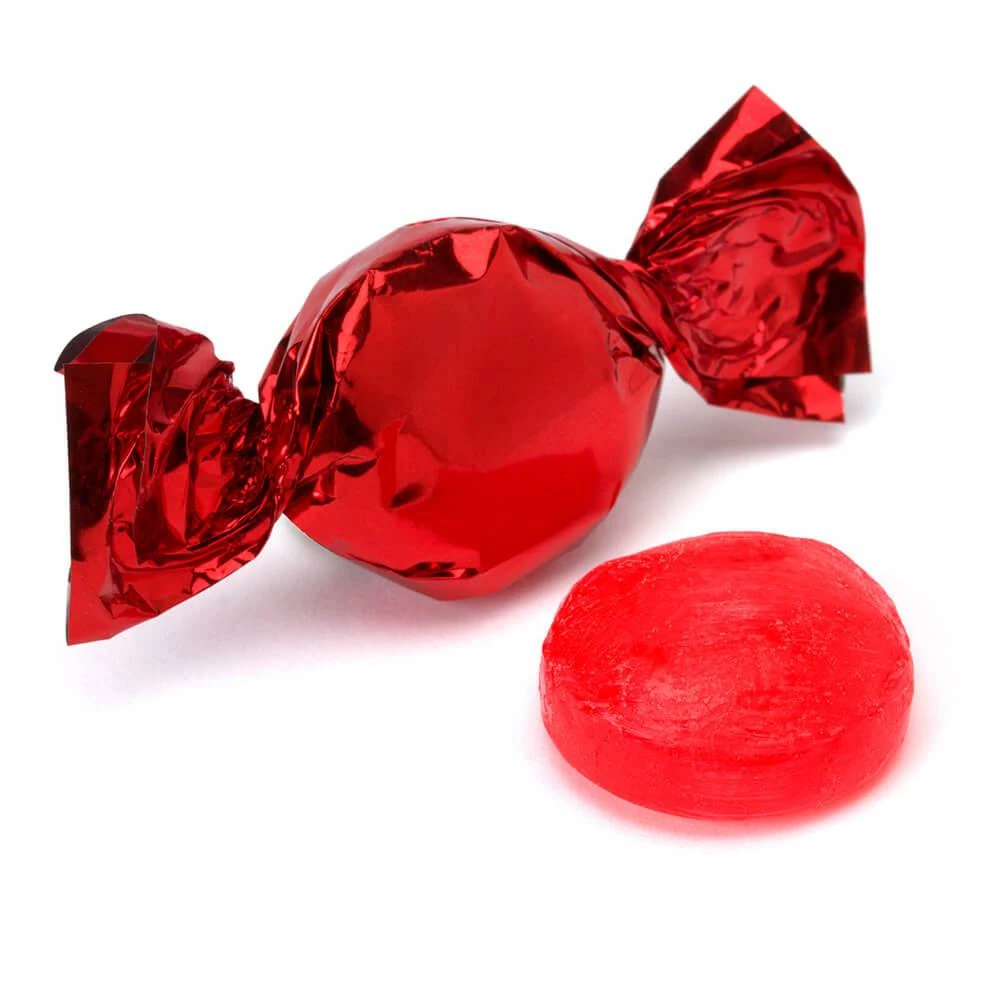 Primrose Metallic Foiled Hard Candy Buttons - Red: 5LB Bag 1 Primrose Metallic Foiled Hard Candy Buttons - Red: 5LB Bag