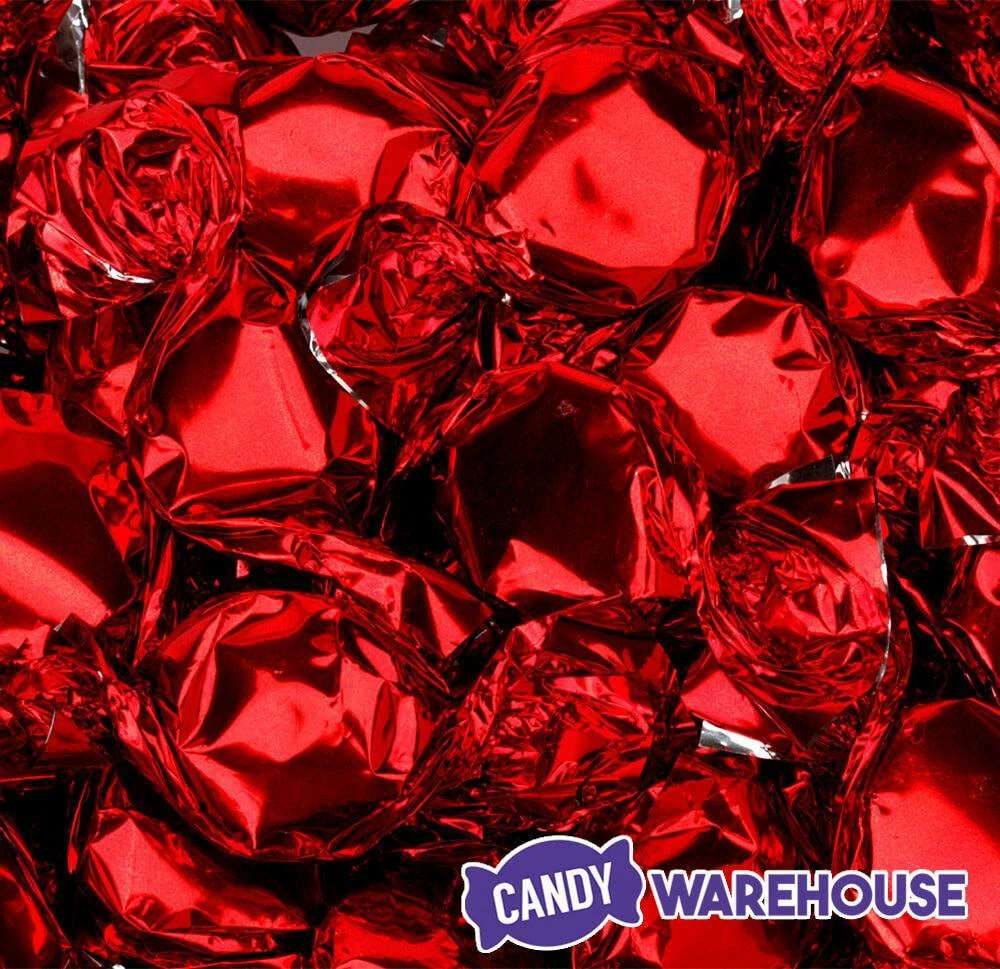Primrose Metallic Foiled Hard Candy Buttons - Red: 5LB Bag 2 Primrose Metallic Foiled Hard Candy Buttons - Red: 5LB Bag - Image 2