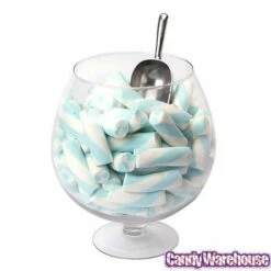 Puffy Poles Jumbo Marshmallow Twists - Blueberry: 1KG Bag -US Model Figures Sales puffy poles jumbo marshmallow twists blueberry 1kg bag candy warehouse 3