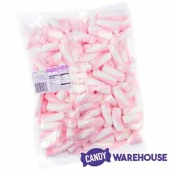 Puffy Poles Jumbo Marshmallow Twists - Strawberry: 1KG Bag -US Model Figures Sales puffy poles jumbo marshmallow twists strawberry 1kg bag candy warehouse 4