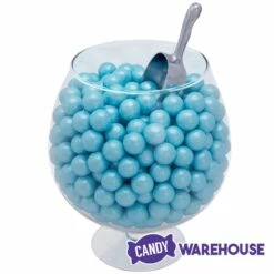 Shimmer Pearl Powder Blue 1-Inch Gumballs: 2LB Bag -US Model Figures Sales shimmer pearl powder blue 1 inch gumballs 2lb bag candy warehouse 3