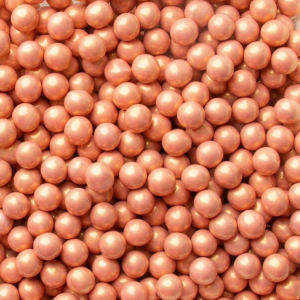 Sixlets Mini Milk Chocolate Balls Rose Gold 2LB Bag 1 Sixlets Mini Milk Chocolate Balls Rose Gold 2LB Bag