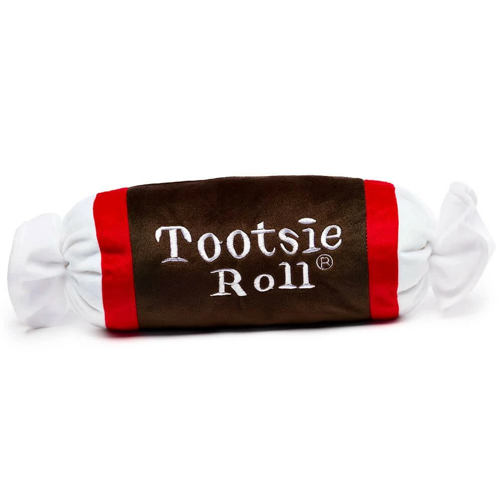 Small Plush Candy Pillow - Tootsie Roll 1 Small Plush Candy Pillow - Tootsie Roll