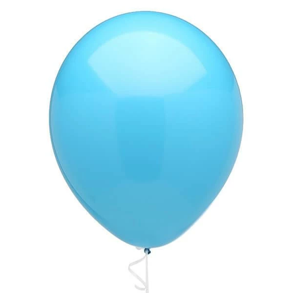 Solid Color 16-Inch Fashion Balloons - Robin Egg Blue: 5-Piece Set 1 Solid Color 16-Inch Fashion Balloons - Robin Egg Blue: 5-Piece Set