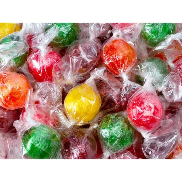 Sour Balls Assorted Fruit Hard Candy: 5LB Bag 1 Sour Balls Assorted Fruit Hard Candy: 5LB Bag