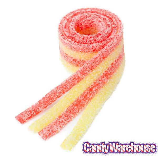 Sour Power Belts Candy - Strawberry-Banana: 3KG Bag 5 Sour Power Belts Candy - Strawberry-Banana: 3KG Bag - Image 5