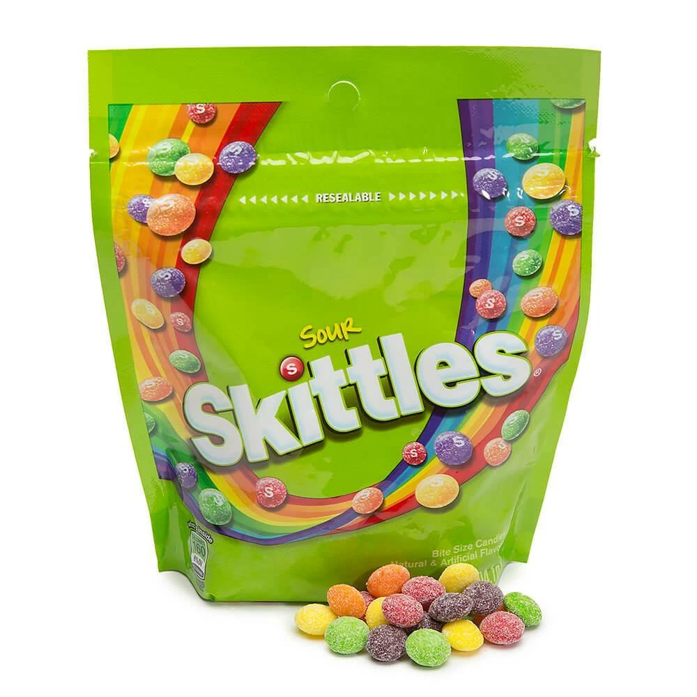 Sour Skittles Candy: 7.2-Ounce Bag 1 Sour Skittles Candy: 7.2-Ounce Bag