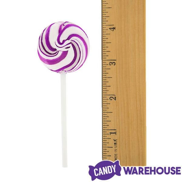 Squiggly Pops Petite Swirl Lollipops - Assorted: 24-Piece Jar 4 Squiggly Pops Petite Swirl Lollipops - Assorted: 24-Piece Jar - Image 4