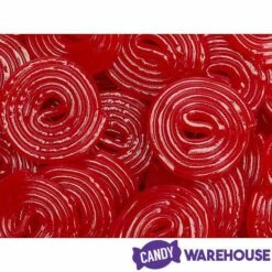Strawberry Red Licorice Wheels: 2KG Bag -US Model Figures Sales strawberry red licorice wheels 2kg bag candy warehouse 3