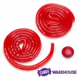 Strawberry Red Licorice Wheels: 2KG Bag -US Model Figures Sales strawberry red licorice wheels 2kg bag candy warehouse 4
